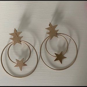 Caroline Hill Star Hoop Earrings